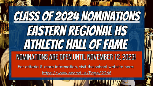 Hall of Fame nominations are open until October 22, 2021.